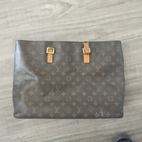 Authentic Louis Vuitton cabas mezzo tote broken strap for parts or repair - Picture 7 of 8